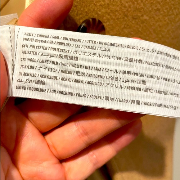 Abercrombie & Fitch Wool-Blend Dad Coat - Picture 12 of 12